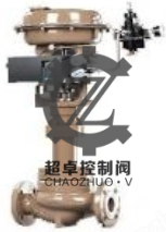 HCBW型气动波纹管笼式双座调节阀