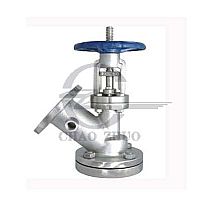 上下展式保温放料阀